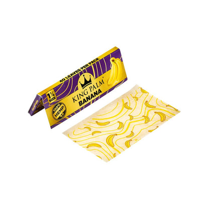 King Palm Hemp Rolling Papers - 1 1/4 Size