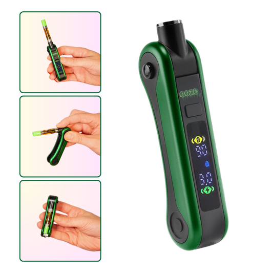 Hinge Flick 510 Thread Battery – 210 mAh – Green Drip