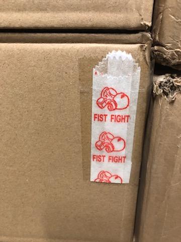 WAX GLASSINE BAGS- FIST FIGHT