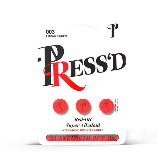 Press’d Red – OH 3 Pack 7-Hydroxy 18mg