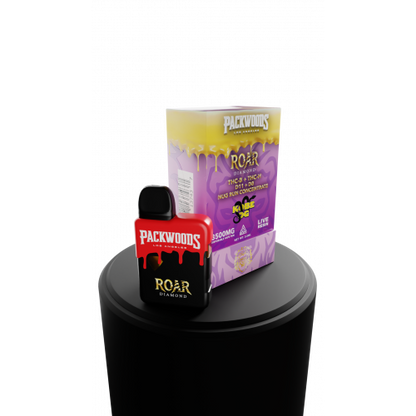 Packwoods x Roar Disposable | 3500mg (5ct Display)