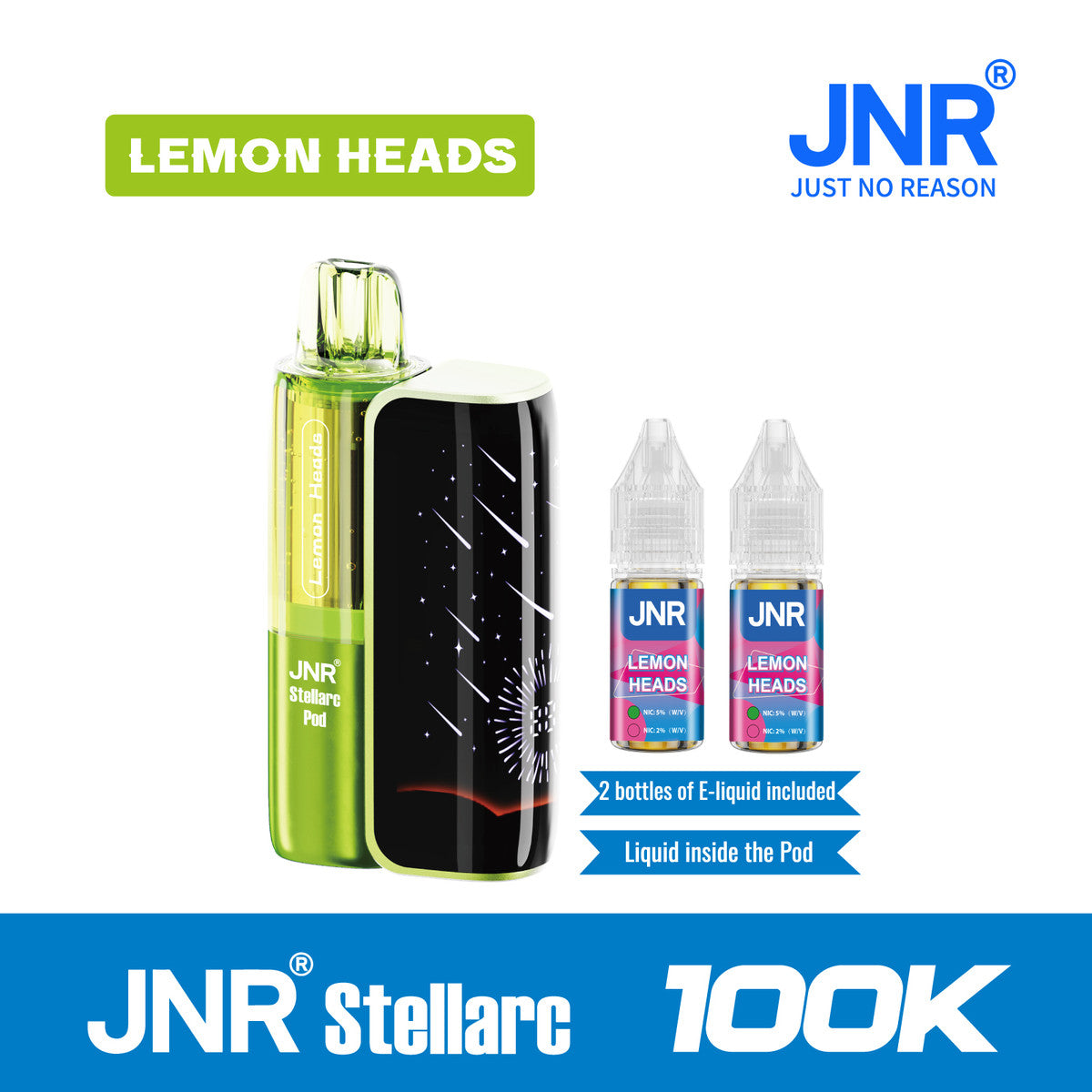 JNR Stellarc 100k Disposable Vape Kit(5%, 100000 Puffs) - Pack of 5 - image 3