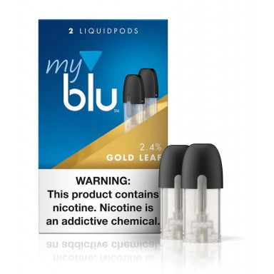 MyBLU Gold Leaf Liquid Pods (5ct Box)