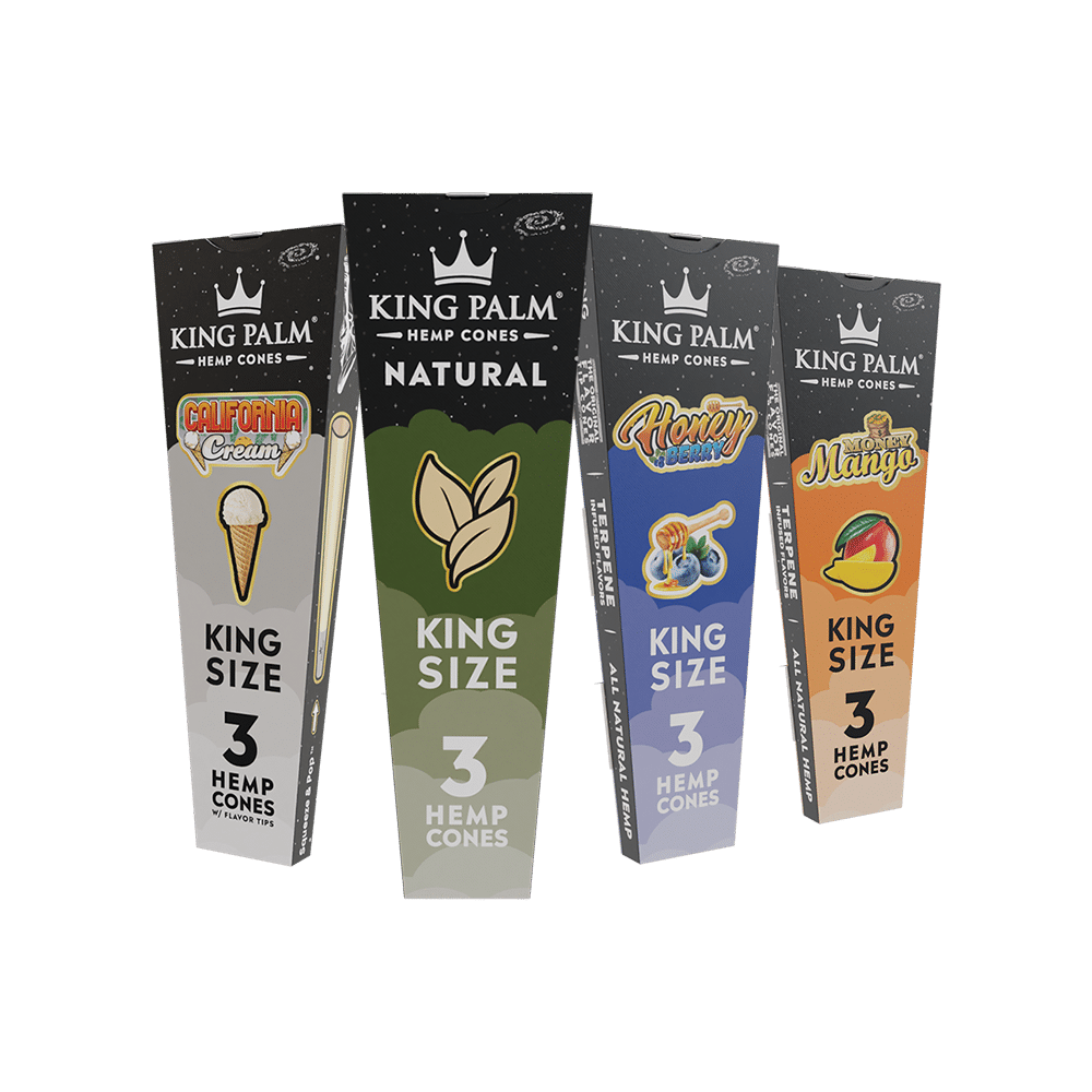 King Palm Hemp Cones - King Size