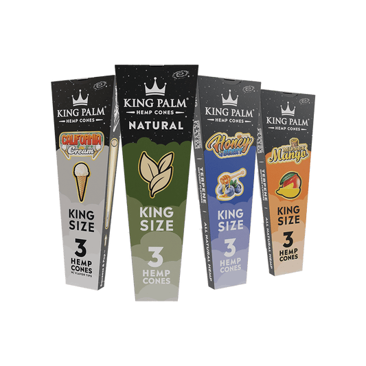 King Palm Hemp Cones - King Size