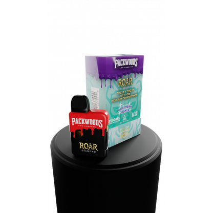 Packwoods x Roar Disposable | 3500mg (5ct Display)