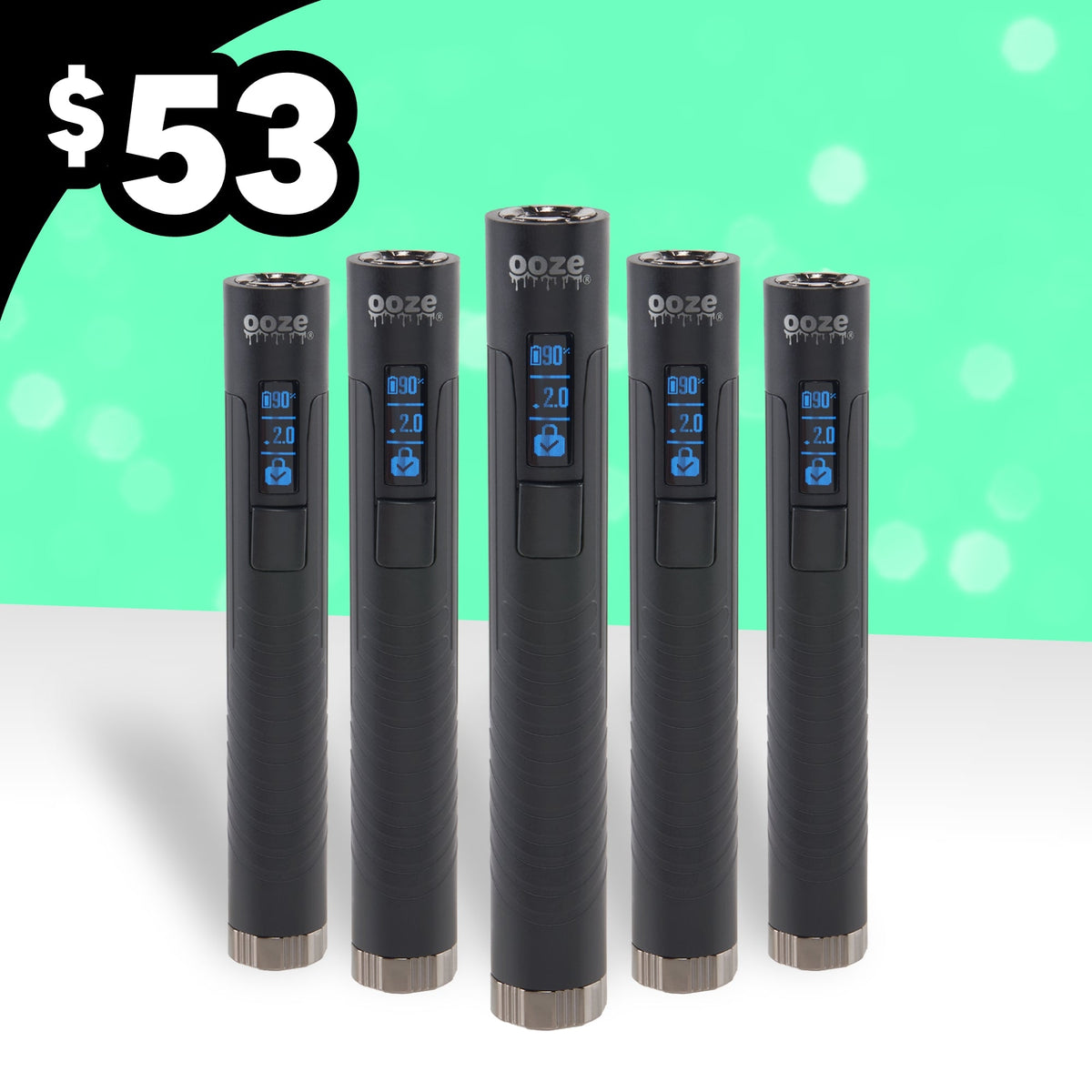 Digit Smart Tech 510 Battery 5-Pack – Black
