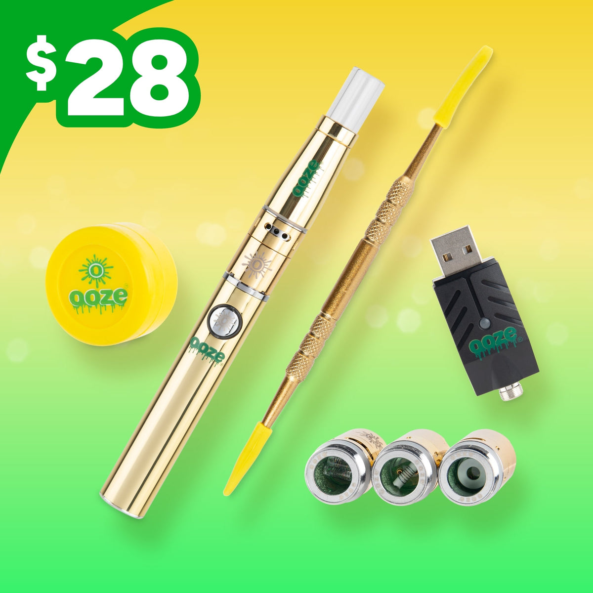 Lucky Gold Fusion Extract Vaporizer Kit
