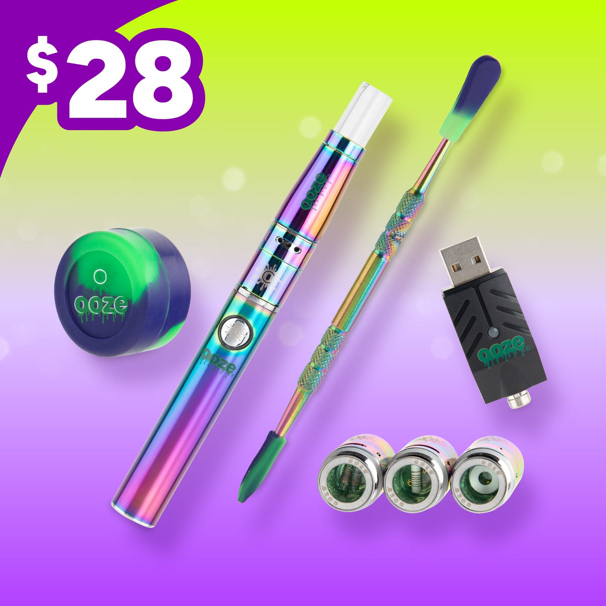 Rainbow Fusion Extract Vaporizer Kit