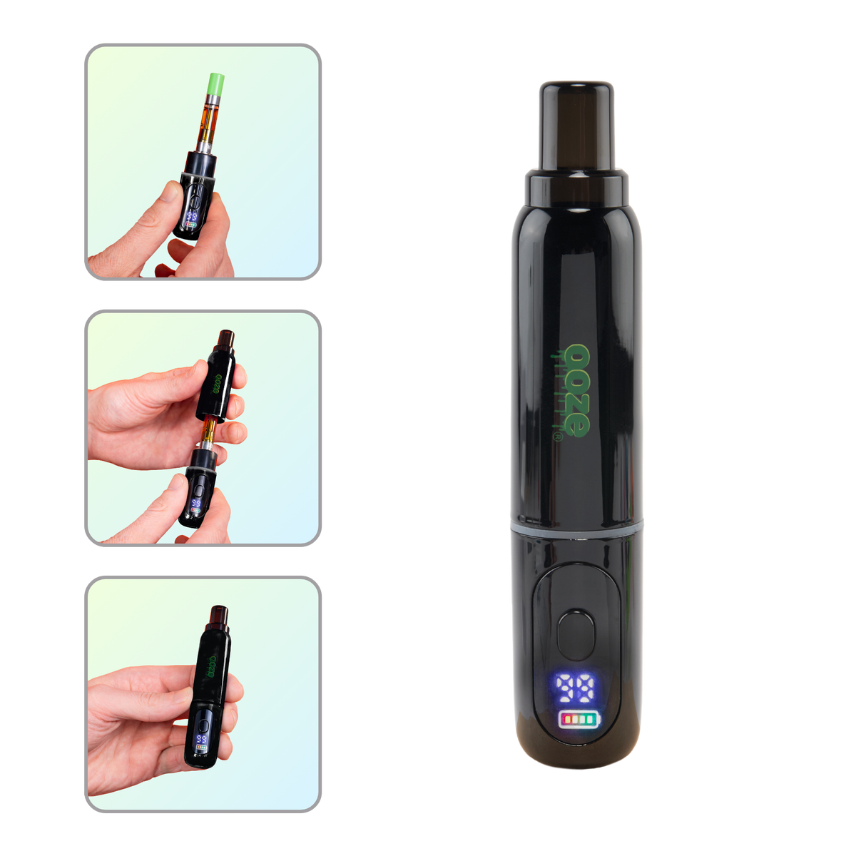 Hivo 510 Thread Conceal Battery – 400 mAh – Panther Black