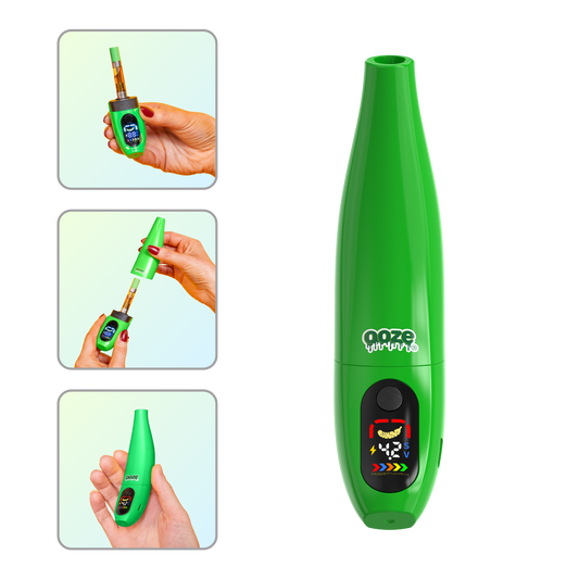 Peel Banana 510 Vape Battery – 400 mAh – Slime Green