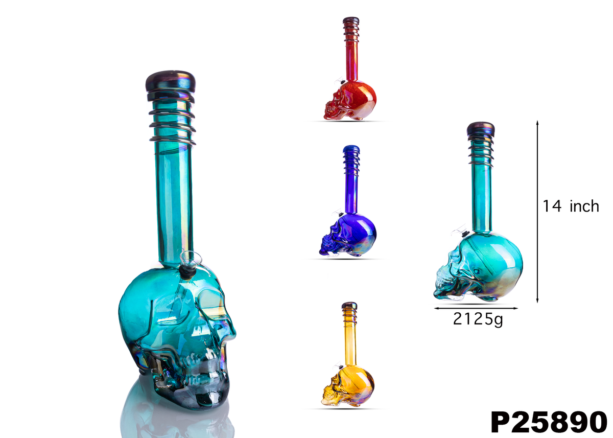 P25890 14 INCH SOFTGLASS WATER PIPE