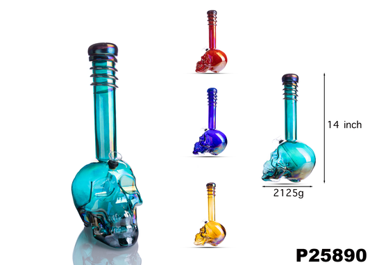 P25890 14 INCH SOFTGLASS WATER PIPE