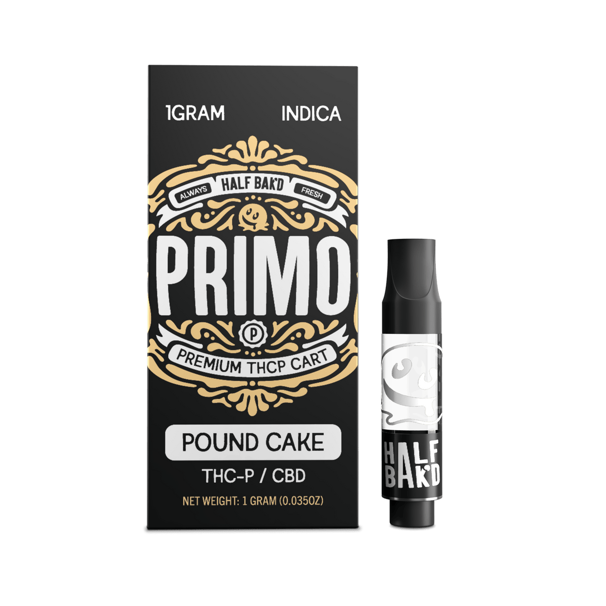 Pound Cake 1G Cartridges 5CT DISPLAY