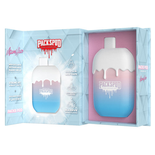 Packspod 5000 Puff 5% Nicotine Vape