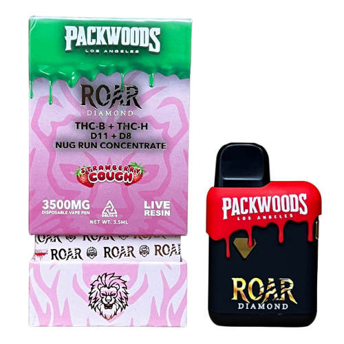 Load image into Gallery viewer, Packwoods x Roar Disposable | 3500mg (5ct Display)
