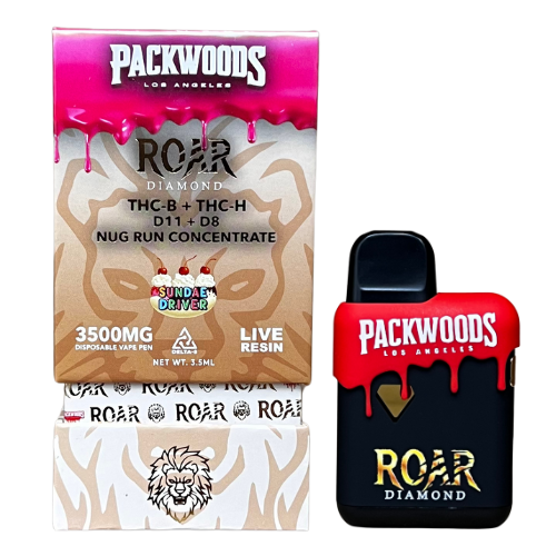 Load image into Gallery viewer, Packwoods x Roar Disposable | 3500mg (5ct Display)
