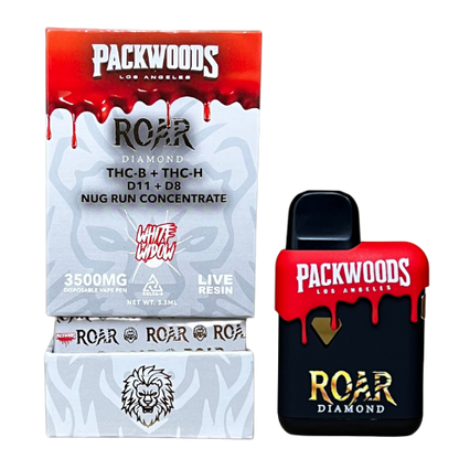 Packwoods x Roar Disposable | 3500mg (5ct Display)