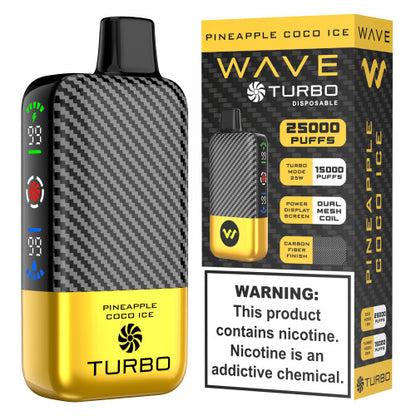 WAVE TURBO 25000 DISPOSABLE (5 ct Box)