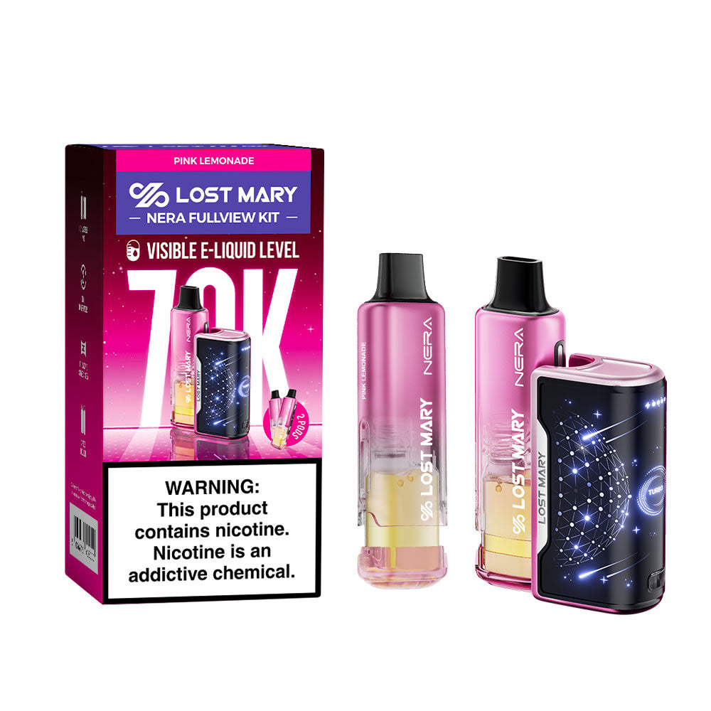 Lost Mary Nera Fullview 70K Disposable Kit (5%,70000 Puffs) - Pack of 5 - image 5