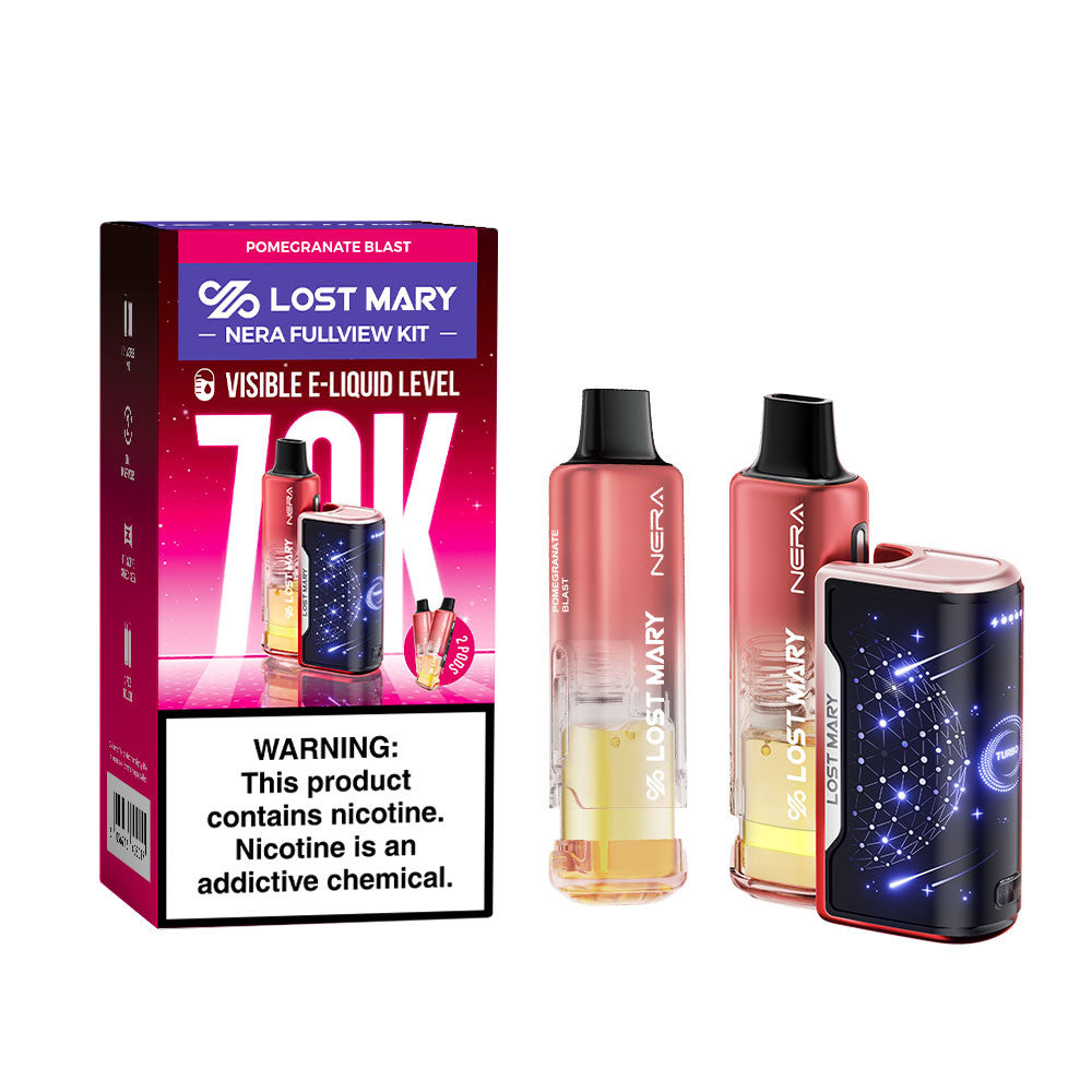 Lost Mary Nera Fullview 70K Disposable Kit (5%,70000 Puffs) - Pack of 5 - image 6