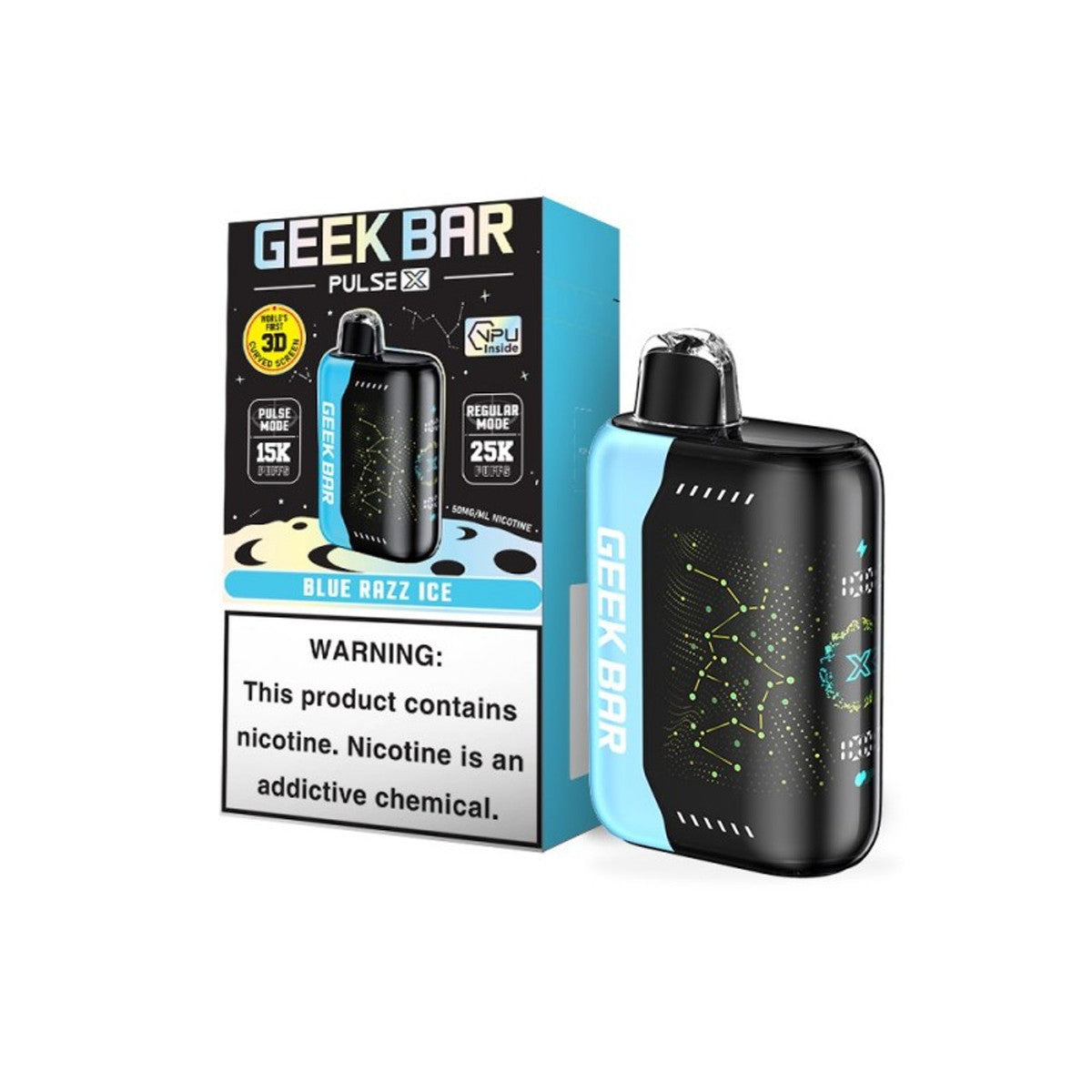 Geek Bar Pulse X 25000 Disposable Vape (5%, 25000 Puffs) - Pack of 5 - image 5