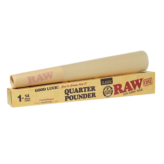 RAW Quarter Pounder Cone
