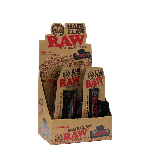 RAW HAIR CLAW -6CT