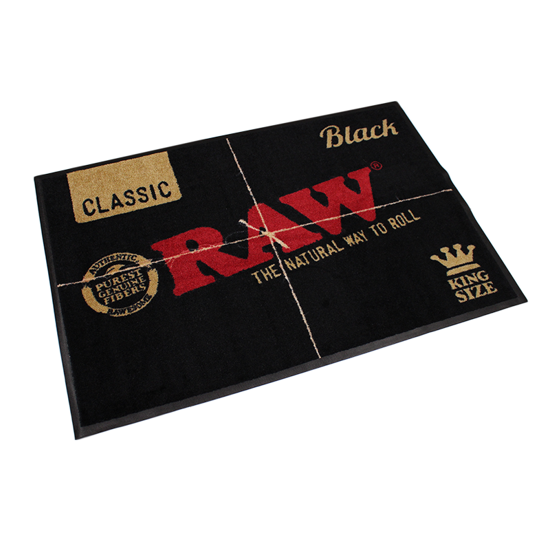 RAW Black Floor Mat