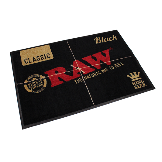 RAW Black Floor Mat