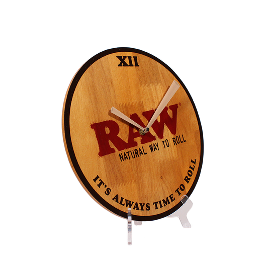 RAW Wooden Wall Clock
