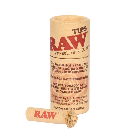 RAW Pre-Rolled Rose Tip