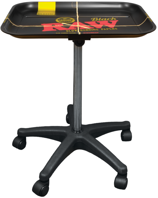 RAW Black Tray with Table Stand