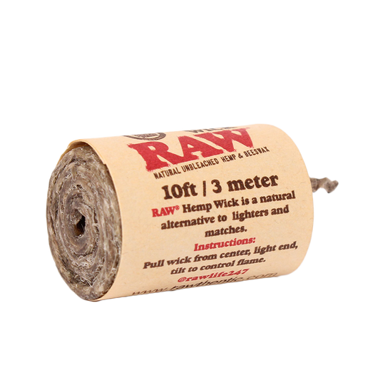 RAW Hemp Wick 10ft