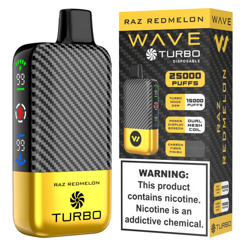 WAVE TURBO 25000 DISPOSABLE (5 ct Box)
