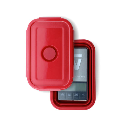 Truweigh Crimson Scale Collapsible Bowl 1000g x 0.1g / Black / Red Bowl