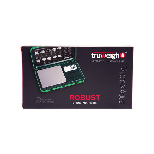 Truweigh Robust Digital Mini Scale – 500g x 0.01g - Green