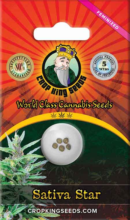 Load image into Gallery viewer, CROP KINGS Sativa Star Feminized seeds
