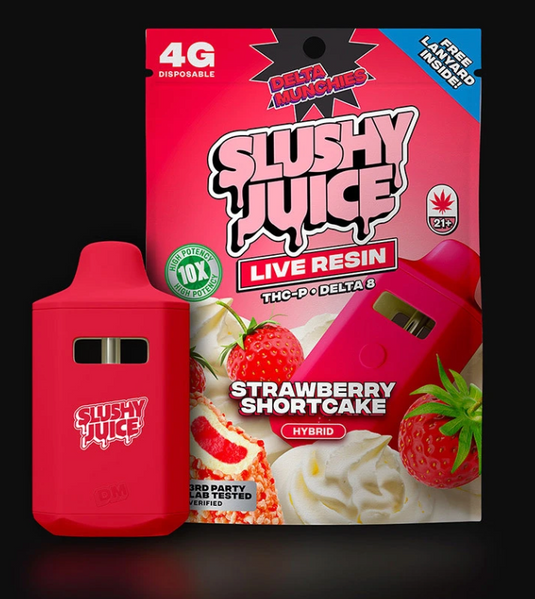 SLUSHY JUICE 4 GRAM DISPOSABLE THC VAPE 10CT