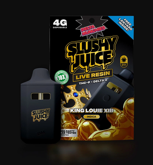 SLUSHY JUICE 4 GRAM DISPOSABLE THC VAPE 10CT
