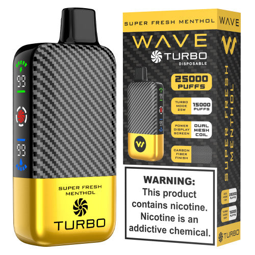 Load image into Gallery viewer, WAVE TURBO 25000 DISPOSABLE (5 ct Box)

