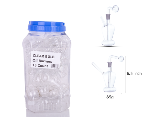 Jar of 15ct Clear Pipe Oil