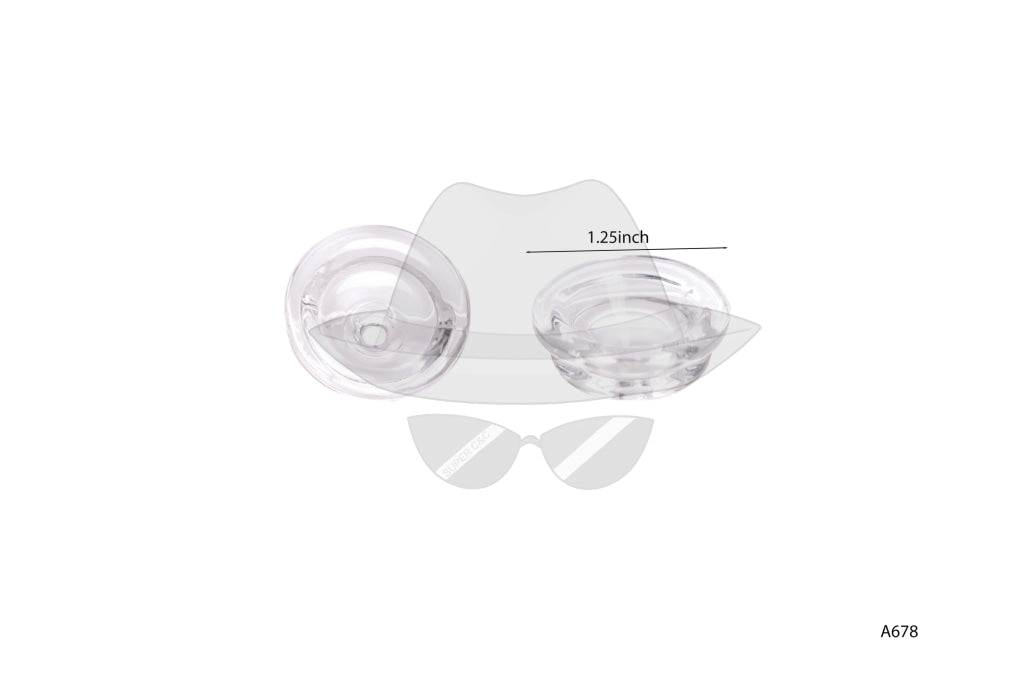 A678 Glass Bowl ( for silicone hand pipe)
