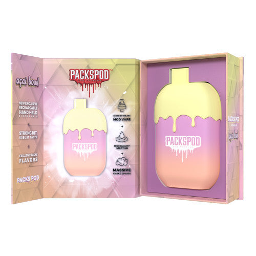 Packspod 5000 Puff 5% Nicotine Vape