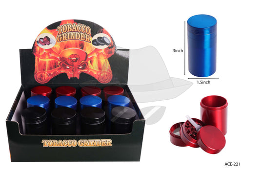 ACE-221 4part Grinder-12ct