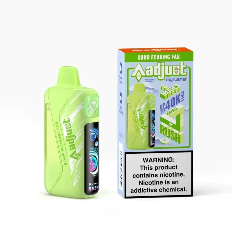 Adjust Myrusher 40K Disposable Vape (5%, 40000 Puffs) - Pack of 5 - image 2