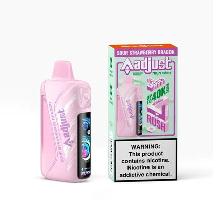 Adjust Myrusher 40K Disposable Vape (5%, 40000 Puffs) - Pack of 5 - image 5