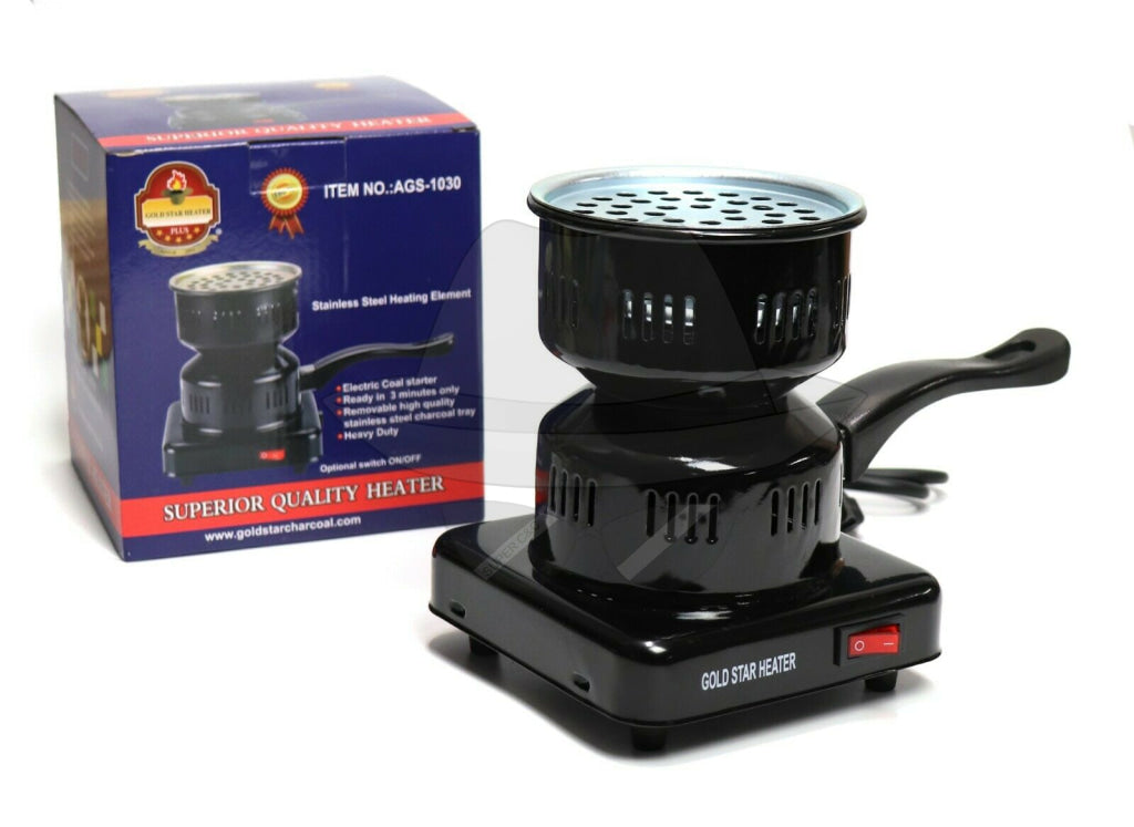 AGS1030-Gold Star Electric Coal Starter Hookah Charcoal Burner Multi Purpose