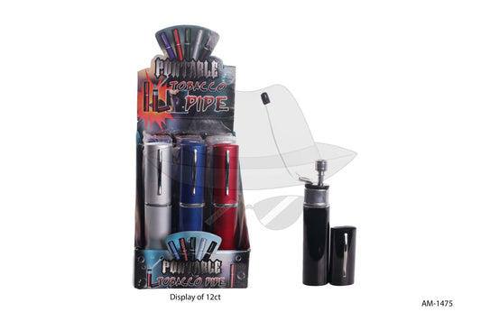 AM1475 Portable Eyeglass Water Pipe-12ct