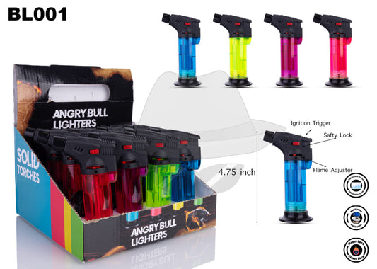 ANGRY BULL BL001 Torch Lighter 12CT